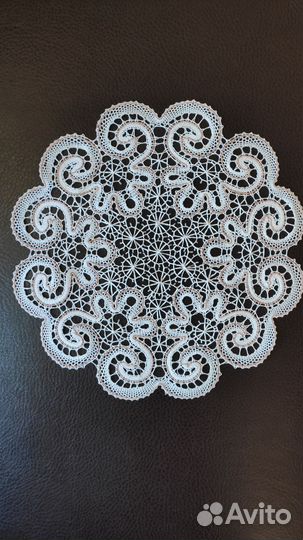 Салфетка вологодское кружево