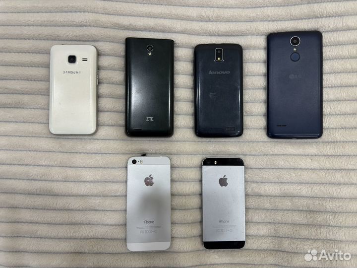 Смартфоны (iPhone 5s) рабочие и на запчасти