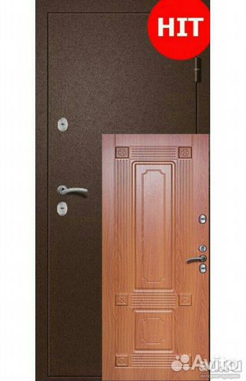 Входная уличная дверь с терморазрывами