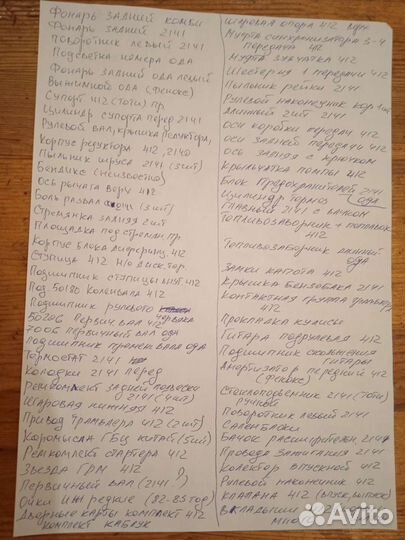 Запчасти для москвича
