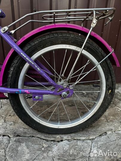 Детский велосипед бу 16