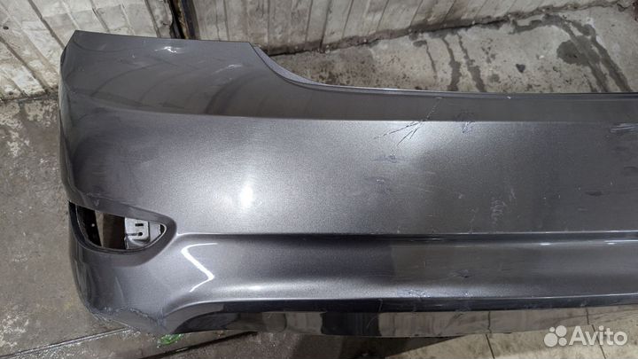 Задний бампер Hyundai Solaris 2012год