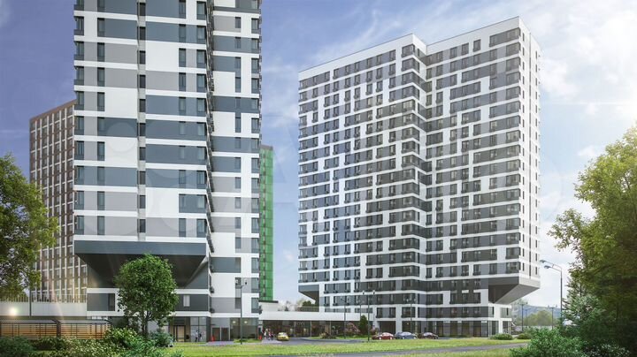 Апартаменты-студия, 21,1 м², 10/21 эт.