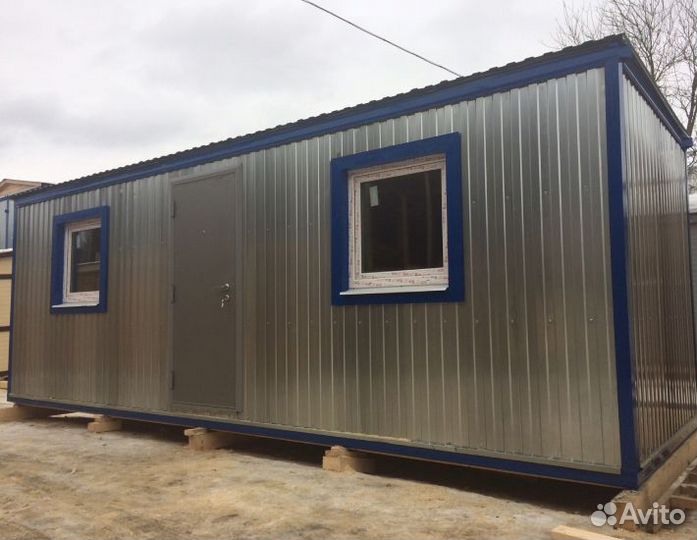 Бытовка Для Прораба, Бк-16, Размер 6х2,45 М