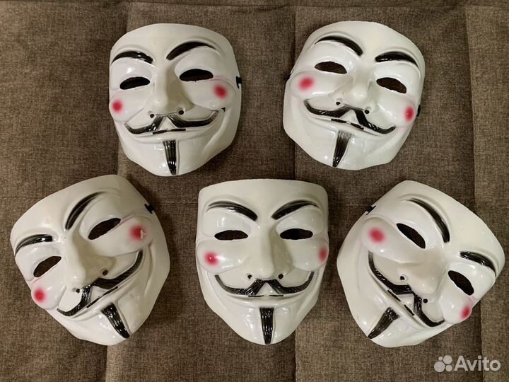 Маска анонимус, вендетта