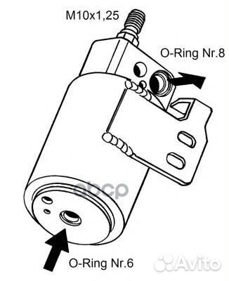 33129 осушитель кондиционера Opel Astra/Zafira