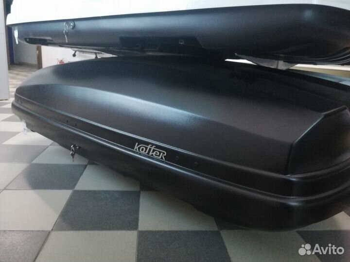 Бокс Koffer черный матовый 480 л