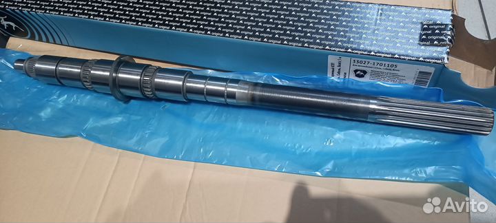 Вал вторичный 5- ти ступ. кпп голый ГАЗель