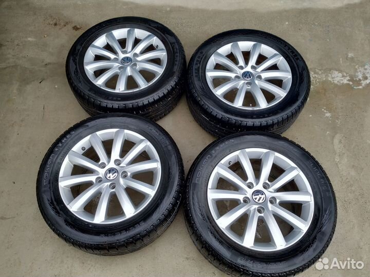 Комплект дисков литых с резиной VW Touareg II (NF)