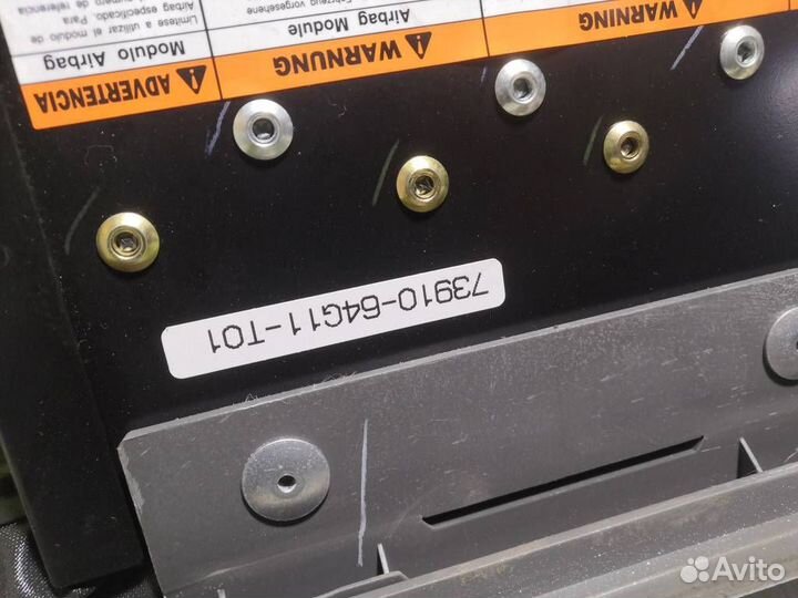 Подушка безопасности пассажирская Сузуки Балено