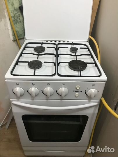 Газовая плита 4-комфорочная (Teba)