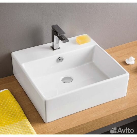 Раковина 50х48 см Artceram Quadro QUL002 01 00 bi