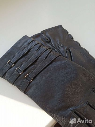 Перчатки кожаные. Италия