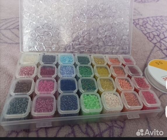 Набор бисера для плетения купить в Барнауле | Хобби и отдых | Авито