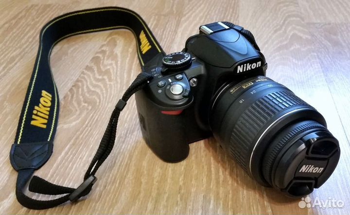 Nikon D3100 + Kit 18-55 mm. Flash карта в подарок
