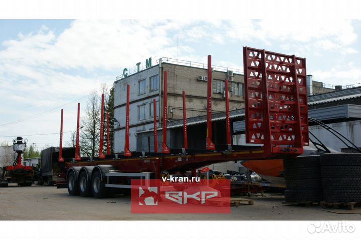 Прицеп лесовоз (сортиментовоз) Jyki Лесовозный прицеп, 2021