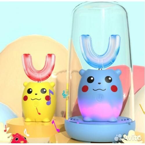 Детская умная, образная электрическая зубная щетка