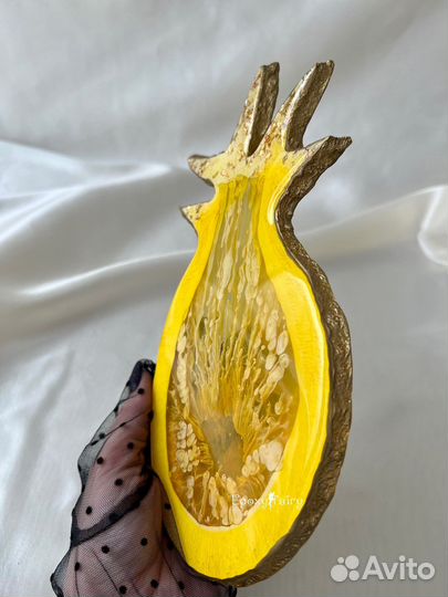 «Ананас» из эпоксидной смолы