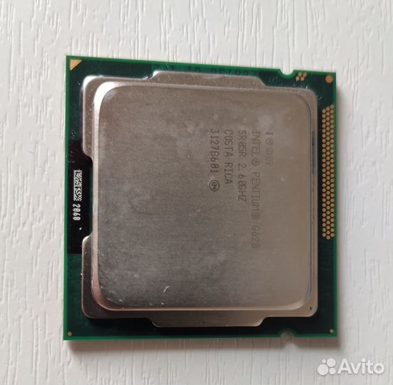 Процессор Pentium G620