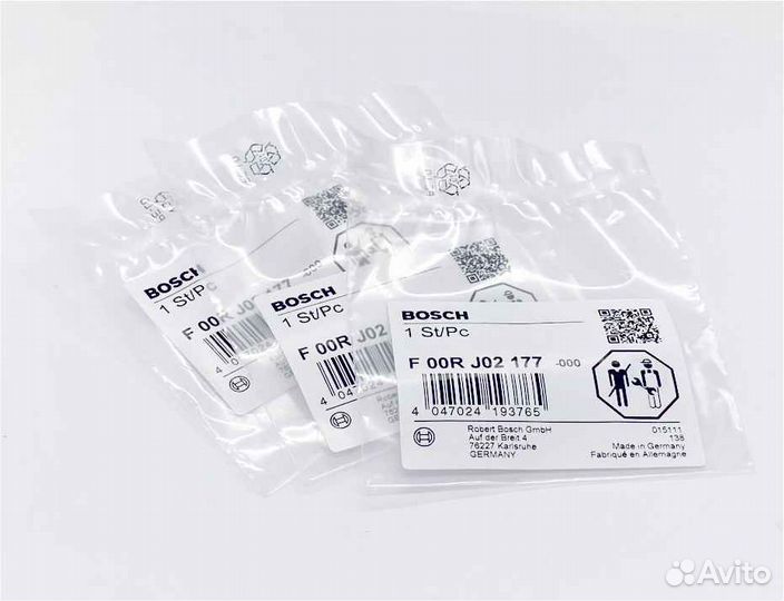 Ремкомплект форсунки Bosch F00RJ02177 уплотнения