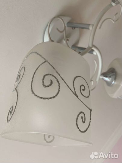 Люстра потолочная бу