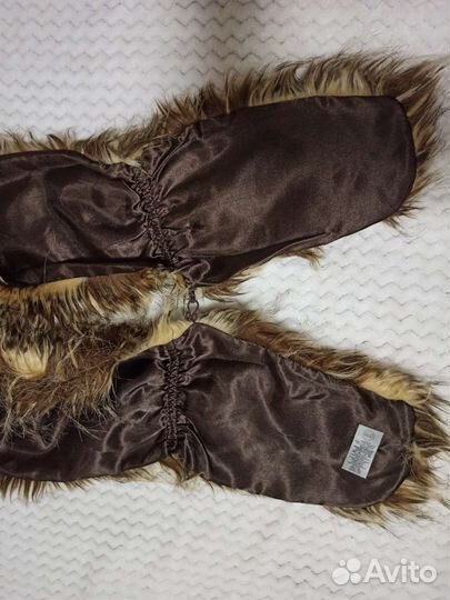 Меховой воротник, шарф