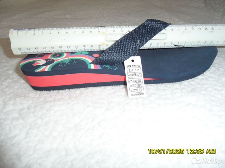 Шлепки женские 40 размер