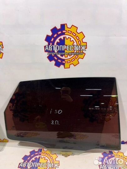 Стекло двери заднее правое Hyundai I30