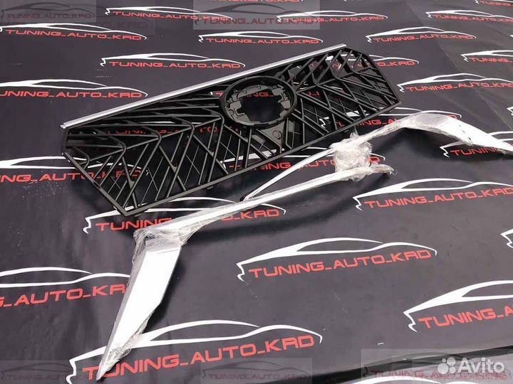 Решетка радиатора Toyota LC Prado 150 O8638