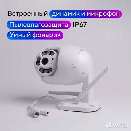 Камера видеонаблюдения wifi уличная