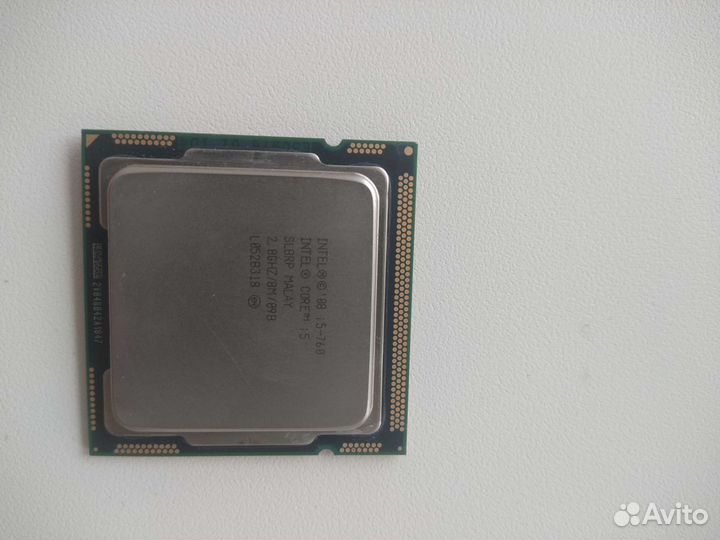 Процессор intel core i5-760