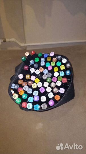 Маркеры для скетчинга с толстой и тонкой стороной