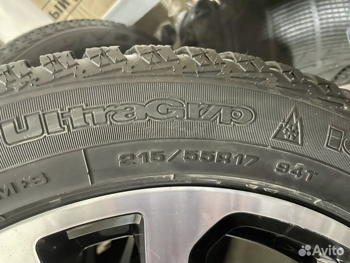Goodyear UltraGrip Ice+ 215/55 R17