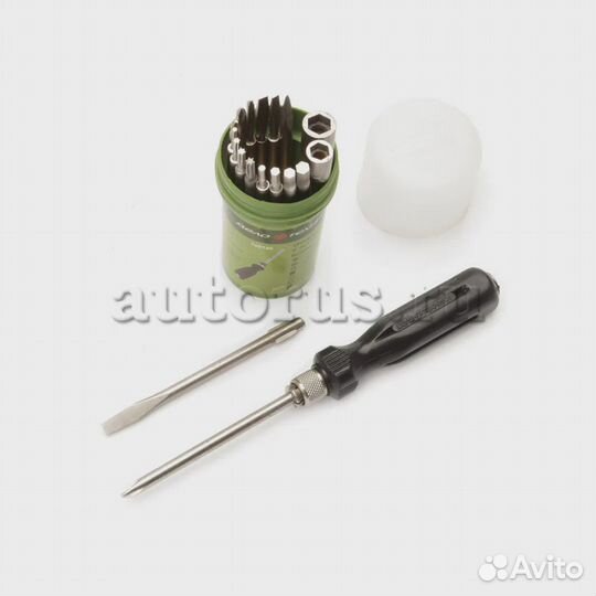 708 180 Отвёртка цанговая со вставками, 18предм