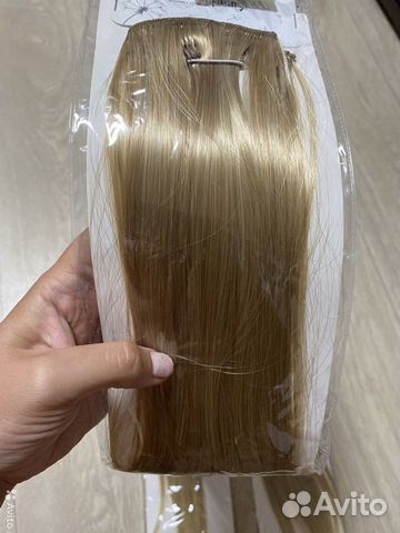 Накладные волосы на заколках