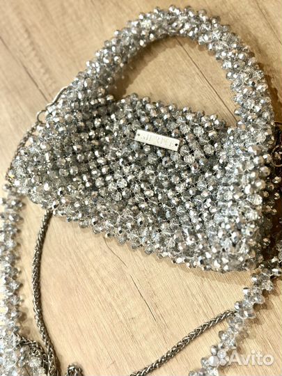 Сумочка из хрустальных бусин