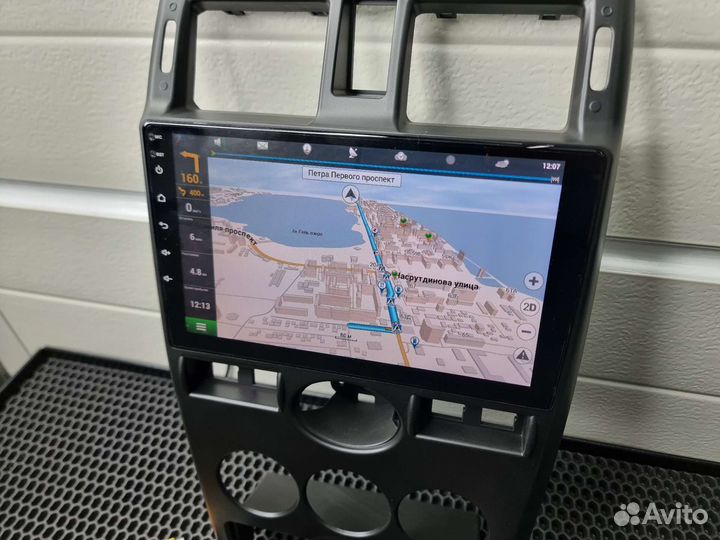 Магнитола на LADA Priora 1/16гб android 10