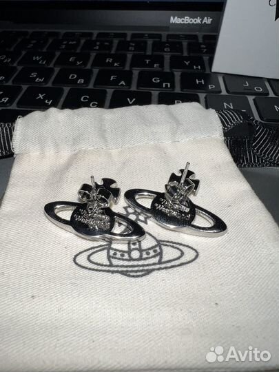 Vivienne westwood серьги оригинал