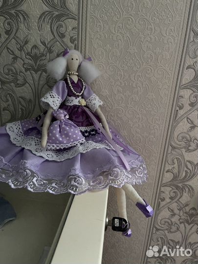 Текстильная кукла тильда