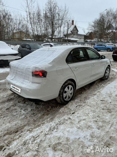 Volkswagen Polo 1.6 AT, 2021, 6 500 км