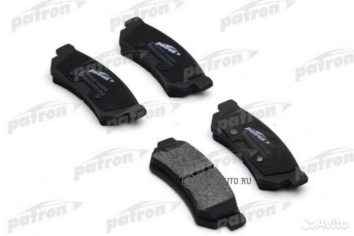 Patron PBP039 Колодки тормозные дисковые chevrolet