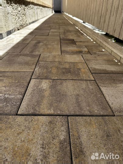 Тротуарная плитка без полной предоплаты