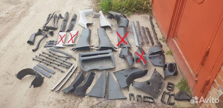 Пластик салона Форд Фокус 1 Ford Focus 1 комплект