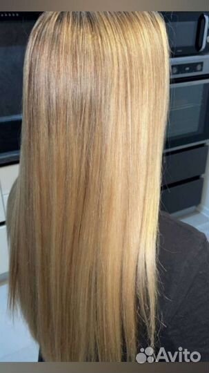 Кератиновое выпрямление волос