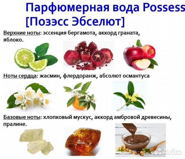 Духи женские Парфюмерная вода Possess