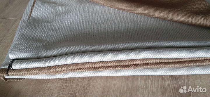 Шторы готовые, рогожка