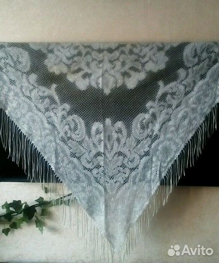 Шаль косынка ретро