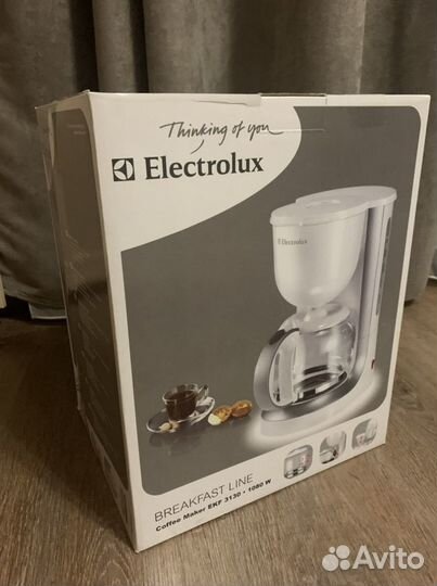 Кофеварка Electrolux новая