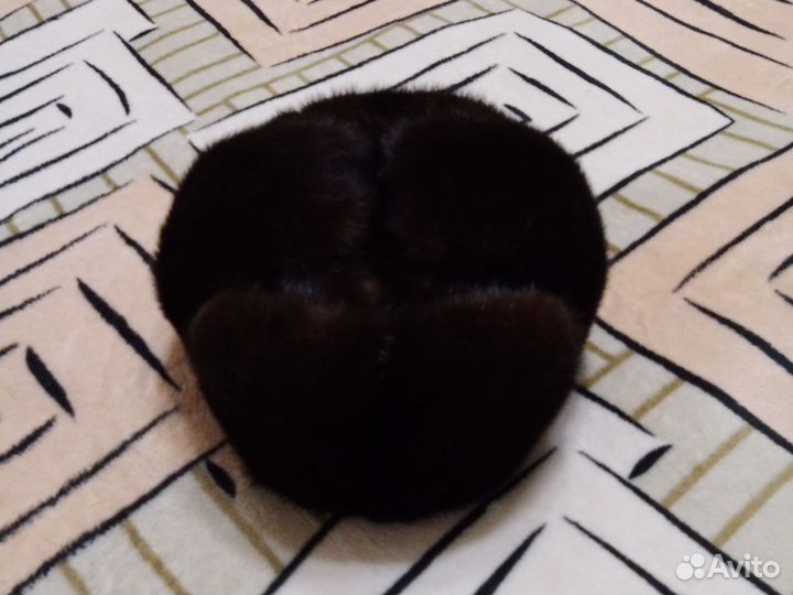 Норковая шапка мужская