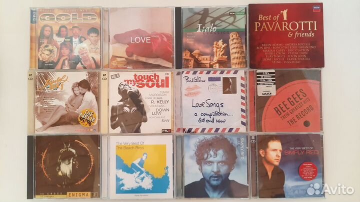 Музыкальные CD диски из Европы ч.2